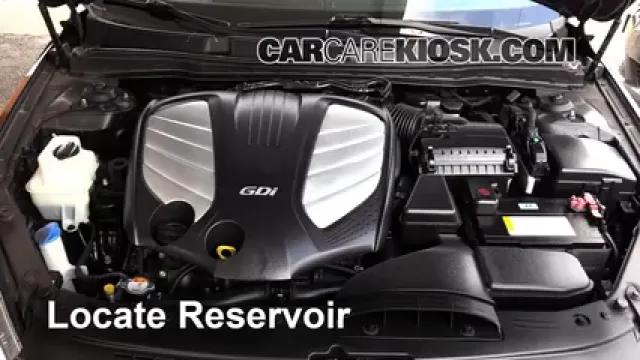 2014 Kia Cadenza Premium 3.3L V6 Liquide essuie-glace Ajouter du liquide